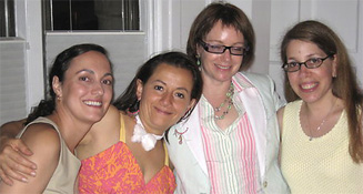 Susy, Mayra, Kathleen, Claire